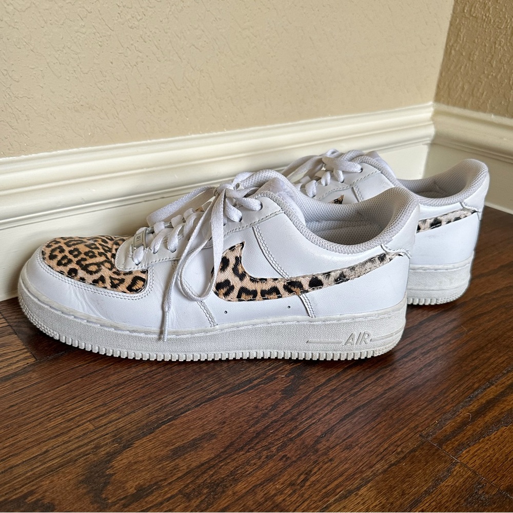 men’s custom cheetah air force ones - (9M)